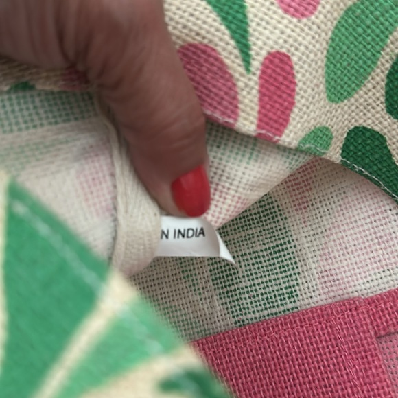 Vintage Y2K Masters Golf Shopper Tote Bag Made in India - Picture 7 of 8